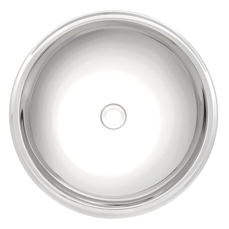 Cuba Lavabo Aco Inox Redondo 34cm Alto Brilho c/Furo para válvula de Ø 1 1/4” Tramontina é boa?
