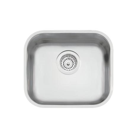 Cuba para Cozinha em Inox Retangular 40x34cm Cromo Acetinado - Tramontina Menor preço em Cuba para Cozinha em Inox Retangular 40x34cm Cromo Acetinado - Tramontina