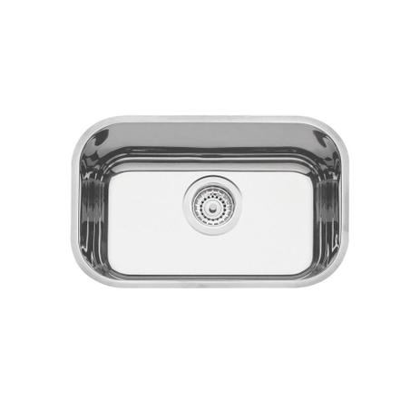 Cuba para Cozinha em Inox Retangular 47x30cm Cromada - Tramontina Menor preço em Cuba para Cozinha em Inox Retangular 47x30cm Cromada - Tramontina