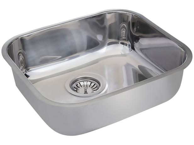 Cuba para Cozinha Tramontina Inox Retangular - 40x34cm Perfecta 94050402 Menor preço em Cuba para Cozinha Tramontina Inox Retangular - 40x34cm Perfecta 94050402