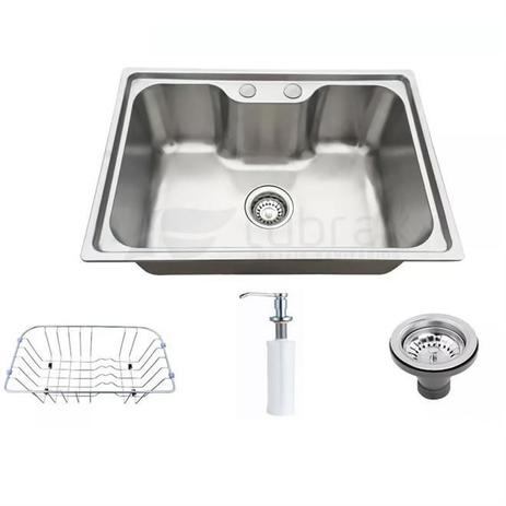 Cuba Pia Cozinha Gourmet Luxo Com Acessórios Aço Inox 304 - Tubrax é ruim? Cuba Pia Cozinha Gourmet Luxo Com Acessórios Aço Inox 304 - Tubrax é boa?
