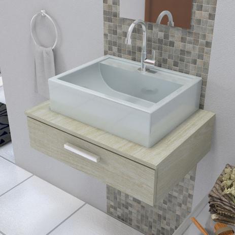 Cuba Pia de Apoio Para Banheiro Croy Jacuzzi 47 cm cinza - Croy cubas é boa?