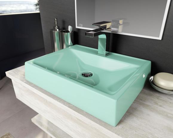 Cuba Pia De Apoio Para Banheiro Toleato Advance 50 Cm Marmorite Verde Mar - Sao joao é ruim? Cuba Pia De Apoio Para Banheiro Toleato Advance 50 Cm Marmorite Verde Mar - Sao joao é boa?