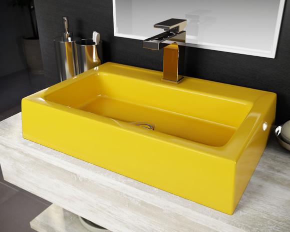 Cuba Pia De Apoio Para Banheiro Toleato Athenas 57.5 Cm Marmorite Amarelo Girassol - Sao joao é ruim? Cuba Pia De Apoio Para Banheiro Toleato Athenas 57.5 Cm Marmorite Amarelo Girassol - Sao joao é boa?