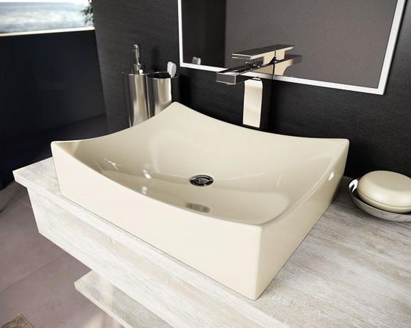 Cuba Pia De Apoio Para Banheiro Toleato Folha Pádua 45 Cm Marmorite Biscuit Bege é ruim? Cuba Pia De Apoio Para Banheiro Toleato Folha Pádua 45 Cm Marmorite Biscuit Bege é boa?