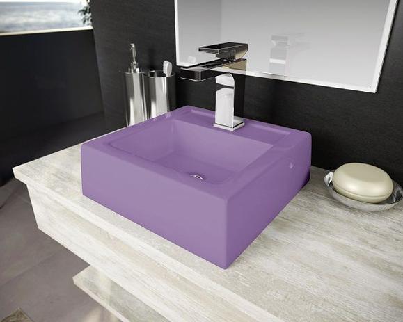 Cuba Pia De Apoio Para Banheiro Toleato Quadrada Bréscia 34 Cm Marmorite Acácia é ruim? Cuba Pia De Apoio Para Banheiro Toleato Quadrada Bréscia 34 Cm Marmorite Acácia é boa?