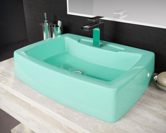 Cuba Pia De Apoio Para Banheiro Toleato Retangular Gran Lázio 50 Cm Marmorite Verde Mar Menor preço em Cuba Pia De Apoio Para Banheiro Toleato Retangular Gran Lázio 50 Cm Marmorite Verde Mar
