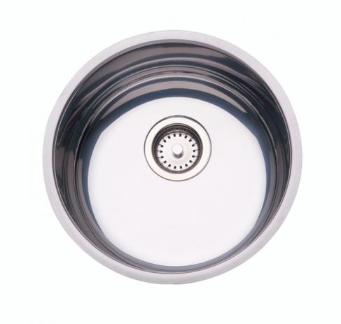 Cuba Redonda Aço Inox 30cm Sem Escape Polida STANDARD ( Com 1 Válvula ) Tramontina Menor preço em Cuba Redonda Aço Inox 30cm Sem Escape Polida STANDARD ( Com 1 Válvula ) Tramontina