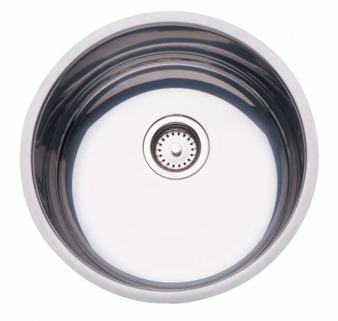 Cuba Redonda Aço Inox 35cm Polida STANDARD ( Com 1 Válvula ) Tramontina Menor preço em Cuba Redonda Aço Inox 35cm Polida STANDARD ( Com 1 Válvula ) Tramontina