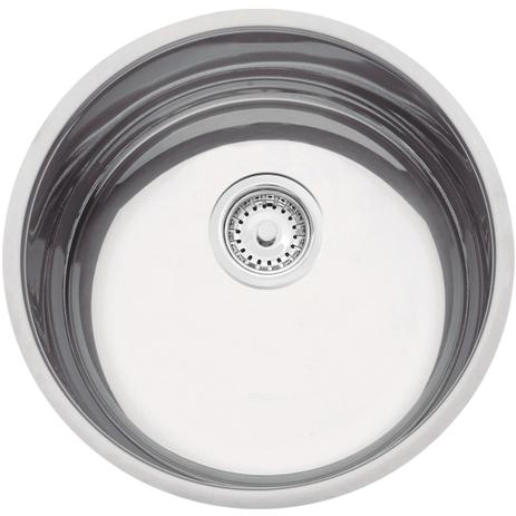 Cuba Redonda Tramontina Luna em Aço Inox Polido 38 cm 94044407 Menor preço em Cuba Redonda Tramontina Luna em Aço Inox Polido 38 cm 94044407