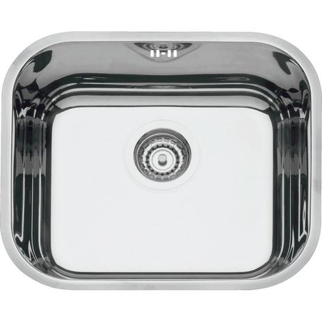 Cuba Retangular Prime Aço Inox 40 BL 400x340x170mm Alto Brilho Com Escape 94020/203 Tramontina Menor preço em Cuba Retangular Prime Aço Inox 40 BL 400x340x170mm Alto Brilho Com Escape 94020/203 Tramontina