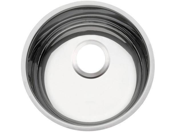 Cuba Simples de Embutir para Cozinha Tramontina - Inox Redonda 33x12cm Standard Luna é boa?