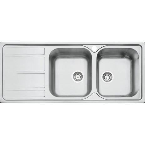 Cuba Sobrepor Inox 116X50 2Cd 1Fm Tramontina Menor preço em Cuba Sobrepor Inox 116X50 2Cd 1Fm Tramontina