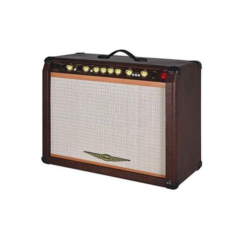 Cubo Amplificador P/ Guitarra Oneal OCG1201 110W 120/220V Marrom Menor preço em Cubo Amplificador P/ Guitarra Oneal OCG1201 110W 120/220V Marrom