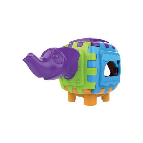Cubo Didático Elefante Com Som Brinquedo Para Bebês 1088 - Magic Toys Menor preço em Cubo Didático Elefante Com Som Brinquedo Para Bebês 1088 - Magic Toys