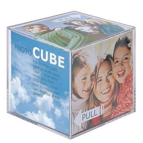 Cubo em Acrilico para 6 Fotos 6x6 cm - Day home Menor preço em Cubo em Acrilico para 6 Fotos 6x6 cm - Day home
