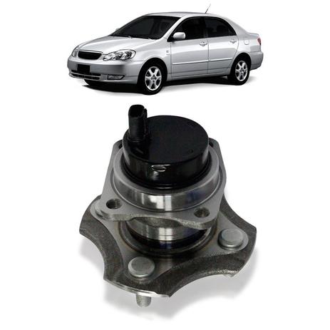 Cubo Roda Traseira Completo 4 Furos Corolla 1.6 16v 02 A 08 - Skf Menor preço em Cubo Roda Traseira Completo 4 Furos Corolla 1.6 16v 02 A 08 - Skf