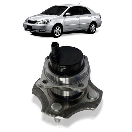 Cubo Roda Traseira Completo 4 Furos Corolla 1.8 16v 02 A 08 - Skf Menor preço em Cubo Roda Traseira Completo 4 Furos Corolla 1.8 16v 02 A 08 - Skf