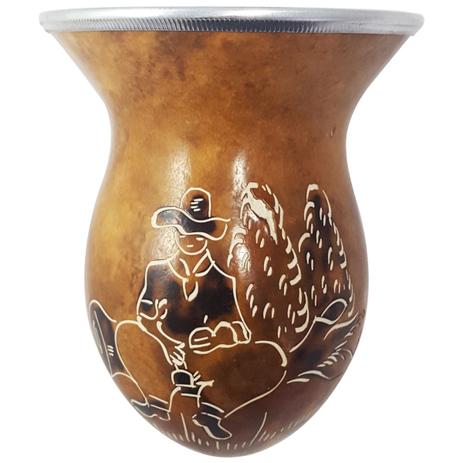 Cuia Para Chimarrão Mate Tererê Tradicional Porongo Sem Pé Gaúcho - Zanline é boa?