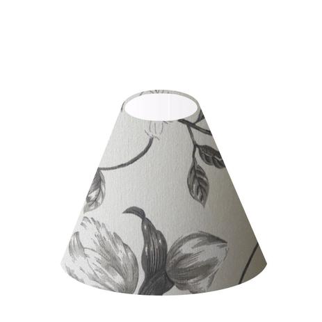 Cúpula de Abajur Cônica 25/Ø12x30 - Cores Florais Md4010 - Boreal cupulas Menor preço em Cúpula de Abajur Cônica 25/Ø12x30 - Cores Florais Md4010 - Boreal cupulas