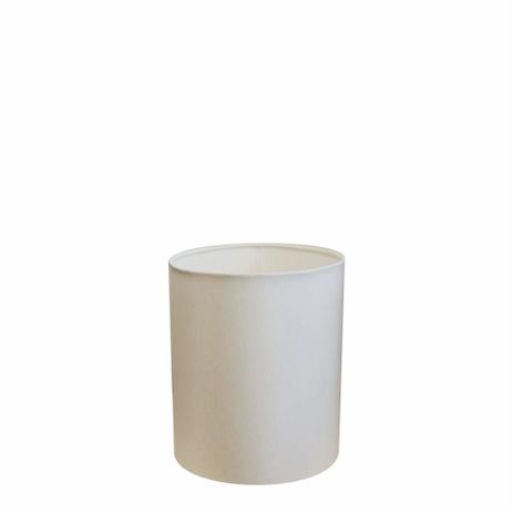 Cupula em Tecido Cilindrica Abajur Luminaria Cp-2009 13x15cm Branca - Vivare iluminação é boa?