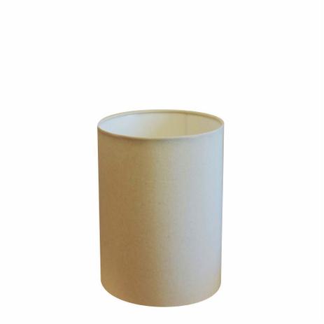 Cupula em Tecido Cilindrica Abajur Luminaria Cp-4012 18x25cm Algodao Cru - Vivare iluminação Menor preço em Cupula em Tecido Cilindrica Abajur Luminaria Cp-4012 18x25cm Algodao Cru - Vivare iluminação