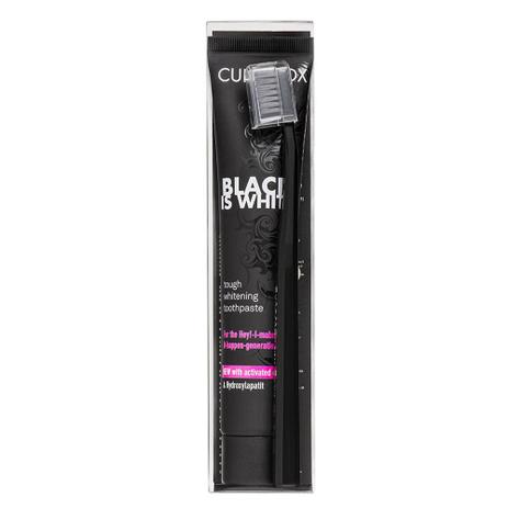 Curaprox Black is White Kit - Escova + Creme Dental - Curaden Menor preço em Curaprox Black is White Kit - Escova + Creme Dental - Curaden