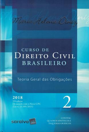 CURSO DE DIREITO CIVIL BRASILEIRO VOL. 2 - TEORIA GERAL DAS OBRIGACOES - 33ª ED - Saraiva juridica Menor preço em CURSO DE DIREITO CIVIL BRASILEIRO VOL. 2 - TEORIA GERAL DAS OBRIGACOES - 33ª ED - Saraiva juridica
