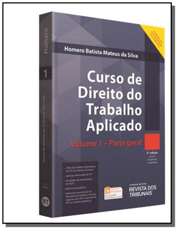 Curso de direito do trabalho aplicado: parte ger03 - Revista dos tribunais Menor preço em Curso de direito do trabalho aplicado: parte ger03 - Revista dos tribunais