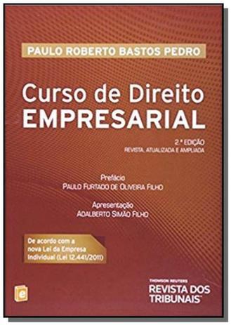 Curso de direito empresarial 01 - Revista dos tribunais Menor preço em Curso de direito empresarial 01 - Revista dos tribunais
