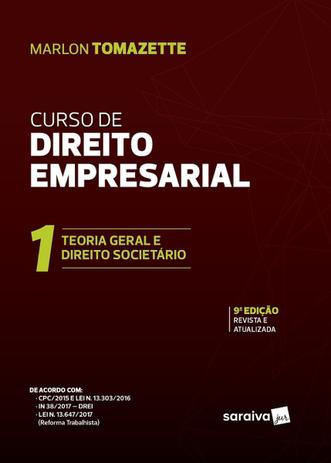 Curso de Direito Empresarial 1 - Teoria Geral e Direito Societário - Saraiva Menor preço em Curso de Direito Empresarial 1 - Teoria Geral e Direito Societário - Saraiva