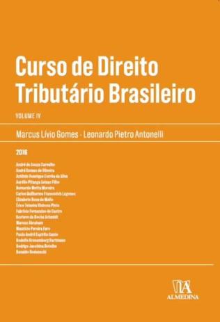 Curso De Direito Tributario Brasileiro - Vol 04 - Almedina Menor preço em Curso De Direito Tributario Brasileiro - Vol 04 - Almedina