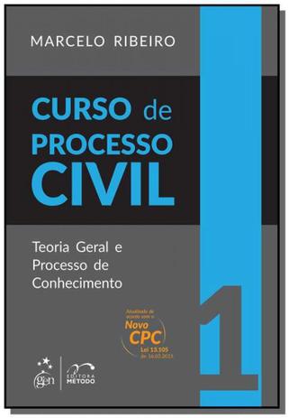 Curso de processo civil: teoria geral e processo d - Editora metodo Menor preço em Curso de processo civil: teoria geral e processo d - Editora metodo