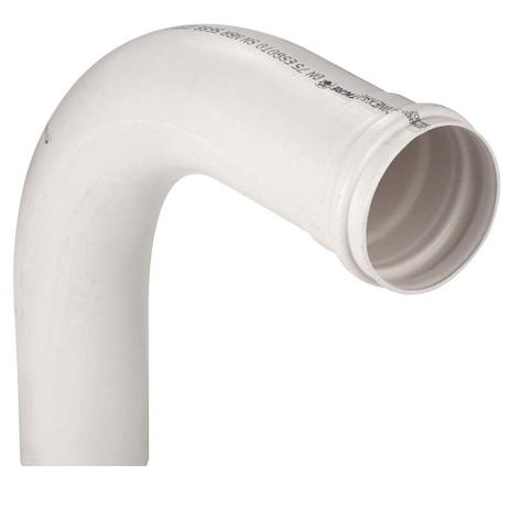 Curva 90 longa para esgoto 75x90mm Tigre Menor preço em Curva 90 longa para esgoto 75x90mm Tigre