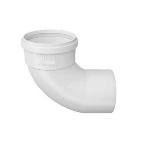 CURVA 90º 40MM CURTA ESGOTO - FORTLEV Menor preço em CURVA 90º 40MM CURTA ESGOTO - FORTLEV