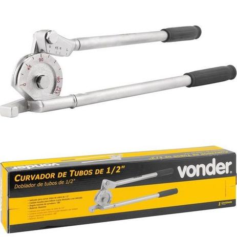 Curvador De Tubos De Cobre 1/2 Com Escala De Grau - Vonder Menor preço em Curvador De Tubos De Cobre 1/2 Com Escala De Grau - Vonder