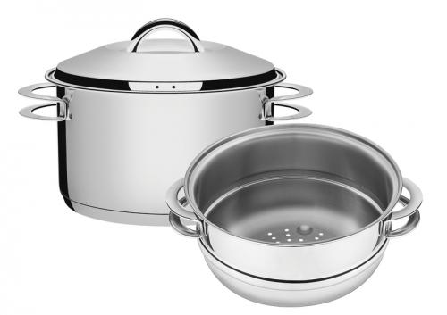 Cuscuzeira Aço Inox 16cm 2 Peças SOLAR Tramontina Menor preço em Cuscuzeira Aço Inox 16cm 2 Peças SOLAR Tramontina