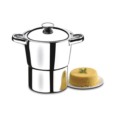 Cuscuzeira Brinox Lyon 16cm Menor preço em Cuscuzeira Brinox Lyon 16cm