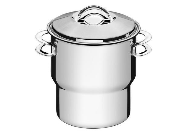 Cuscuzeira em Aço Inox 14 cm 2,2 Litros Tramontina Solar 62519/140 Menor preço em Cuscuzeira em Aço Inox 14 cm 2,2 Litros Tramontina Solar 62519/140