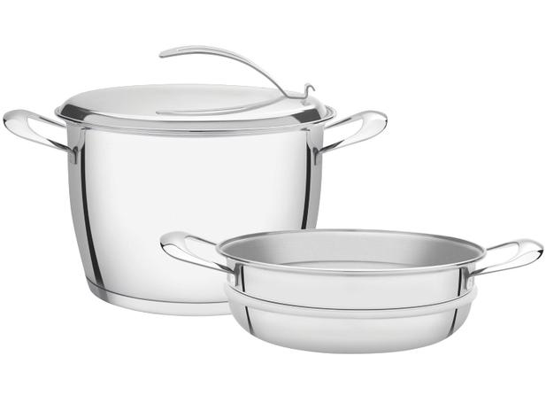 Cuscuzeira Inox Tramontina Fundo Triplo 2 Peças - Ventura é boa?