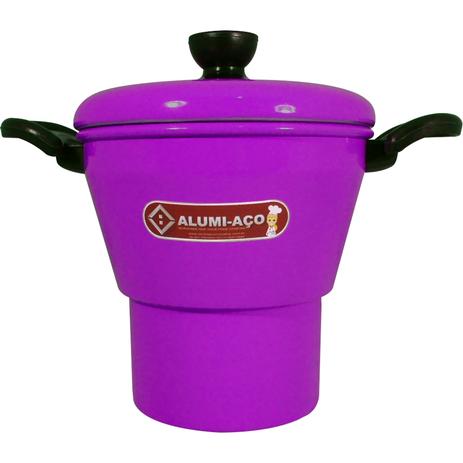 Cuscuzeira Pink 18 cm - Alumi-aço é ruim? Cuscuzeira Pink 18 cm - Alumi-aço é boa?