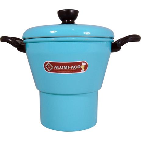 Cuscuzeira Tiffany 18 cm - Alumi-aço Menor preço em Cuscuzeira Tiffany 18 cm - Alumi-aço