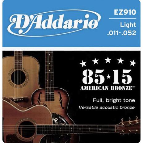 D'Addario - Encordoamento Bronze Wound 