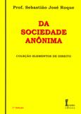 Da Sociedade Anônima - Coleção Elementos de Direito - Ícone Menor preço em Da Sociedade Anônima - Coleção Elementos de Direito - Ícone