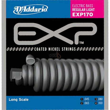 DAddario - Encordoamento Coated Nickel Para Baixo 4C EXP170 - D addario Menor preço em DAddario - Encordoamento Coated Nickel Para Baixo 4C EXP170 - D addario
