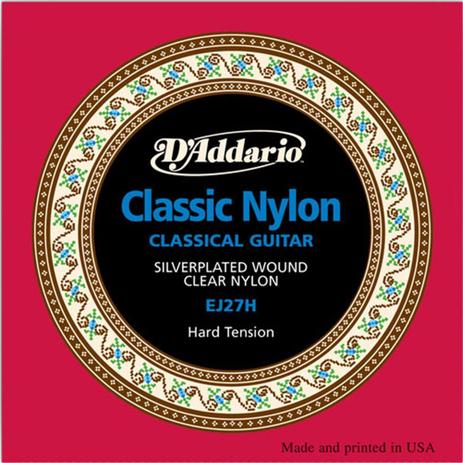 DAddario - Encordoamento de Nylon Alta Hard Tension Para Violão EJ27 H - D addario Menor preço em DAddario - Encordoamento de Nylon Alta Hard Tension Para Violão EJ27 H - D addario