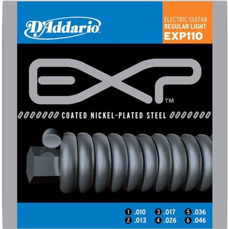 DAddario - Encordoamento Para Guitarra Coated Nickel EXP110 - D addario Menor preço em DAddario - Encordoamento Para Guitarra Coated Nickel EXP110 - D addario