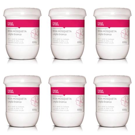 Dágua Natural Rosa Mosqueta Creme P/ Massagem 650g (Kit C/06) Menor preço em Dágua Natural Rosa Mosqueta Creme P/ Massagem 650g (Kit C/06)