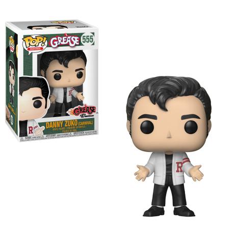 Danny Zuko (Carnival) - Pop! Movies - Grease - 555 - Funko - 40th Anniversary Menor preço em Danny Zuko (Carnival) - Pop! Movies - Grease - 555 - Funko - 40th Anniversary