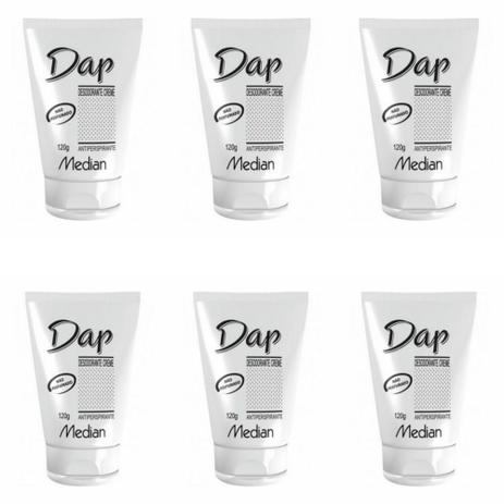 Dap S/ Perfume Desodorante Bisnaga 120g (Kit C/06) Menor preço em Dap S/ Perfume Desodorante Bisnaga 120g (Kit C/06)